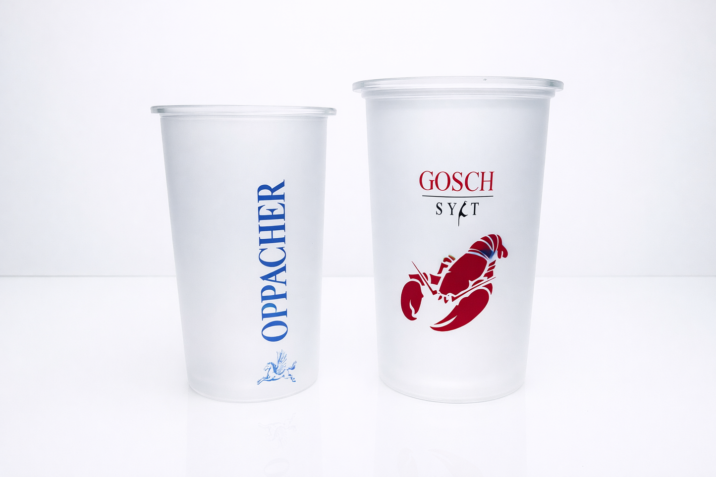 Flaschenkühler, Acryl gefrostet