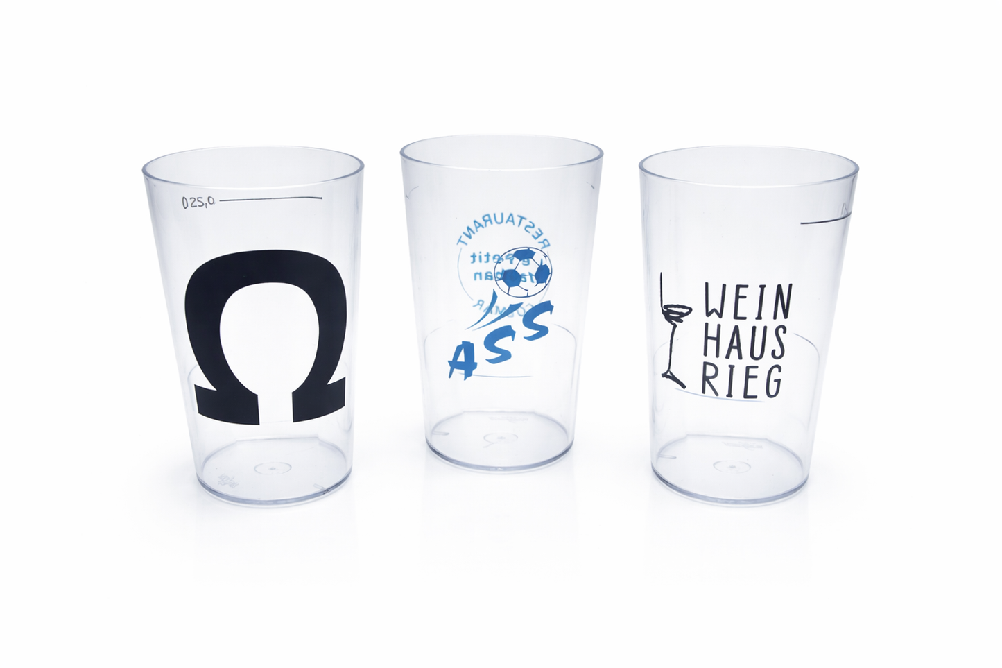 Cocktail und Weinbecher, 250 ml