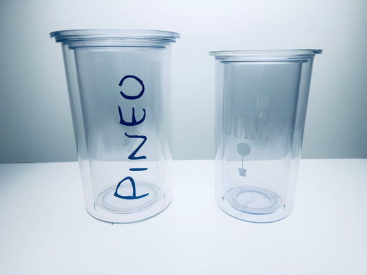 Flaschenkühler,  SAN transparent